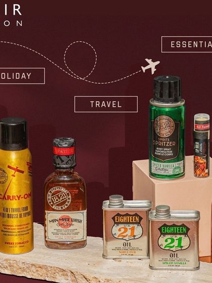 Your grooming routine shouldn't stop when you travel. I offer a range of travel-sized essentials from 18.21 Man Made, so you can maintain your style whether you're on holiday or heading to the gym.