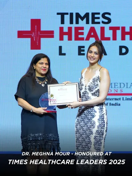 I am humbled to be honored at the Times Healthcare Leaders 2025 for Excellence in Dermatology, Cosmetology & Trichology. This award is a testament to over two decades of dedication to my patients and the pursuit of the highest standards in aesthetic medicine.