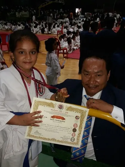 I am incredibly proud of my student, Kirti, for winning a gold medal in a national championship. My goal is to help every child build this kind of confidence and achieve their personal best.