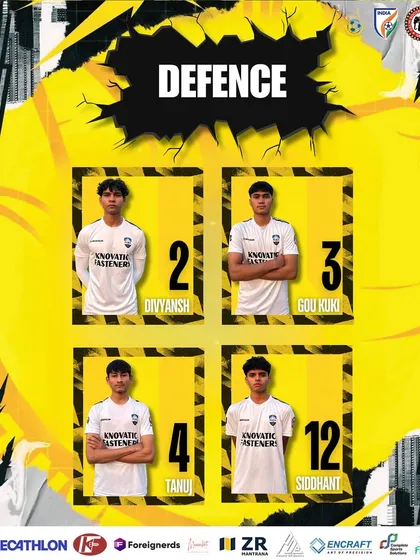 The defenders of our U19 team, a unit built on strength, discipline, and tactical awareness.