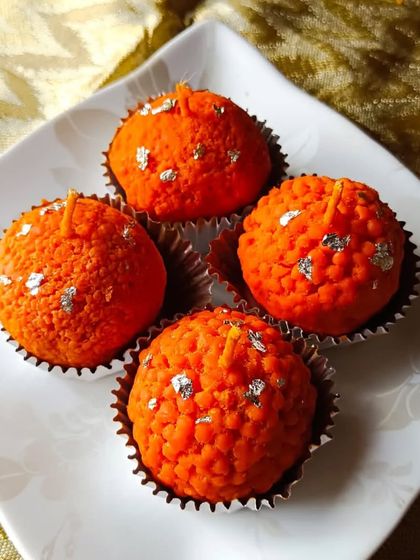 My Motichoor Ladoo candles are a bestseller, especially for Diwali gifting and corporate orders. They are hand-poured with natural soy wax and can be ordered in gift boxes of two, four, or six.