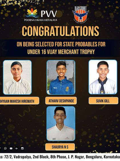 Playsmart Cricket Academy - Cricket Coaching for Kids & Teens Our Rising Stars: Individual Achievements photo 6