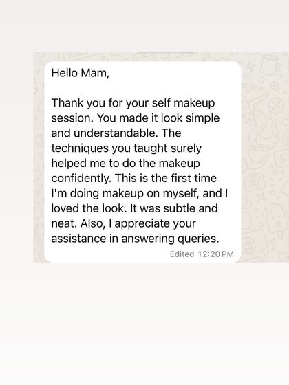 Shikha Agarwal - Personal Self-Makeup Classes Hear From My Students photo 39