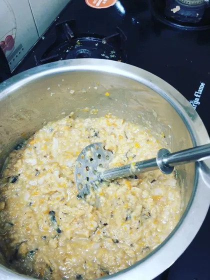 A fresh veggie bowl in the making. We believe in serving wholesome, homemade food, or 'ghar ka khaana', to all our guests. Good food is the foundation of good health and happiness.