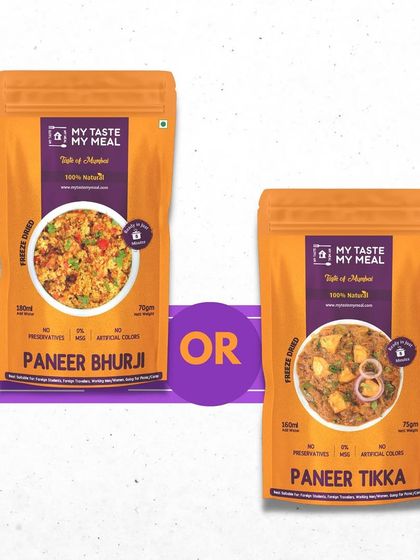 What is your go-to paneer dish, Bhurji or Tikka? With my ready-to-eat range, you can have either one whenever you want.