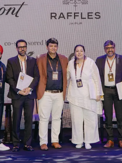 A group photo with fellow industry leaders at ICWF 2024. I believe in collaborating and sharing knowledge to elevate the entire wedding industry.