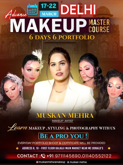My most demanded makeup masterclass is back. This 6-day intensive course includes everyday portfolio shoots and is a class not to be missed.