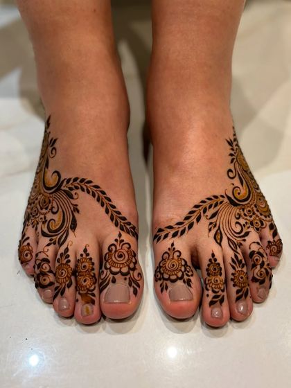 Mitali - Bridal Mehendi Bridal Feet Mehendi photo 27