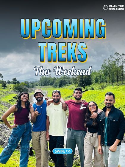 A group of friends enjoying the lush green landscape on one of our weekend treks. Check out our upcoming trips and join a group of like-minded adventurers.