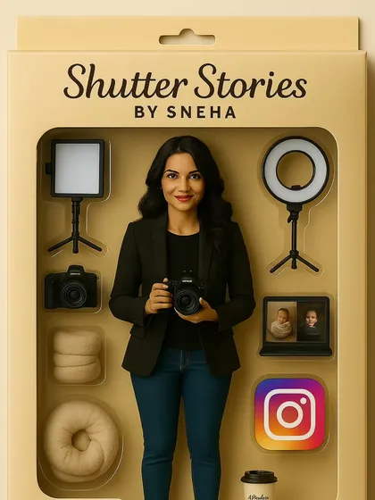 This is me, Sneha. I'm a full-time corporate professional, a passionate photographer, and your mentor. I started these workshops to share my knowledge without gatekeeping, helping you turn your passion into a skill.