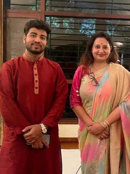 On the occasion of Holi with the wonderful vocalist Dr. Meeta Pandit Ji.