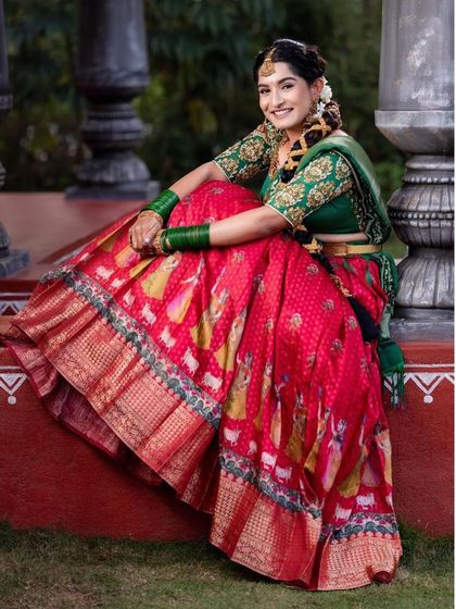 Anthariya Rentals - Indian Ethnic Wear Rental Langa Voni & Traditional Half Sarees photo 71