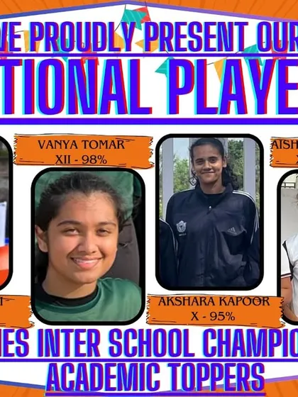 We are incredibly proud of our national players who are not just champions on the court but also toppers in their academics. We build disciplined athletes who excel in every part of life.