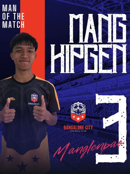 Mang Kipgen, our Man of the Match, after a rock-solid defensive performance and a clean sheet.