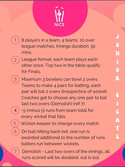 The Next Generation: Junior Cricket Program photo 11