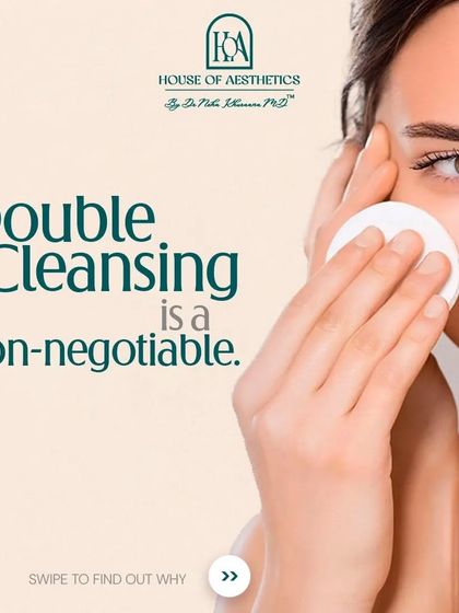 Double cleansing is a non-negotiable step in any effective skincare routine. It's the secret to ensuring your skin is truly clean and ready to absorb the active ingredients in your serums and moisturizers.