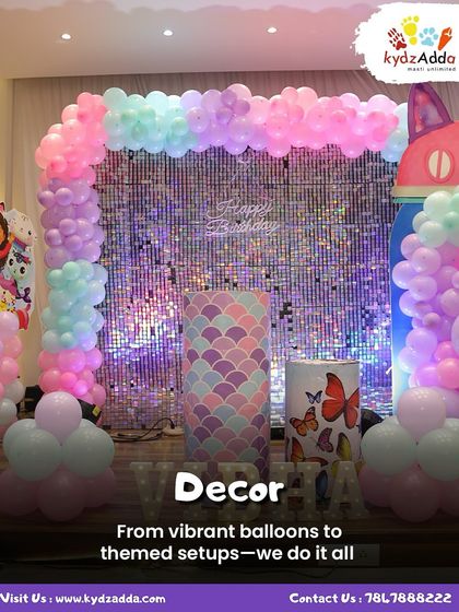 This Gabby's Dollhouse theme is full of pastel colors and shimmering details. From vibrant balloons to themed setups, I do it all to make your child's party special.