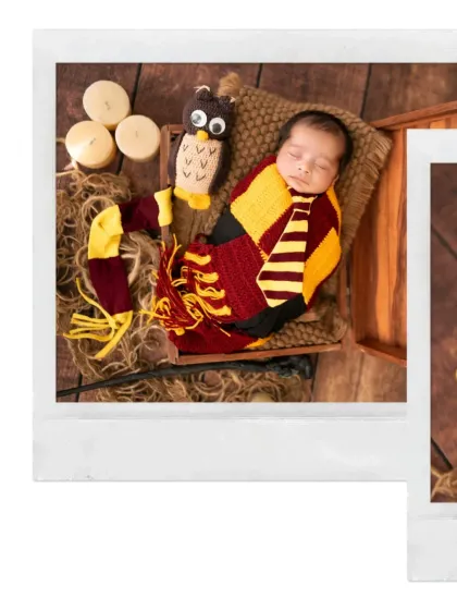 Another angle of our Harry Potter theme, showcasing the detailed props and cozy textures we use to create a complete and magical scene.