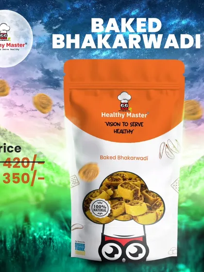 Our most loved Baked Bhakarwadi is a heavenly snack that you can now get at a special price. Enjoy this traditional treat without any of the guilt.