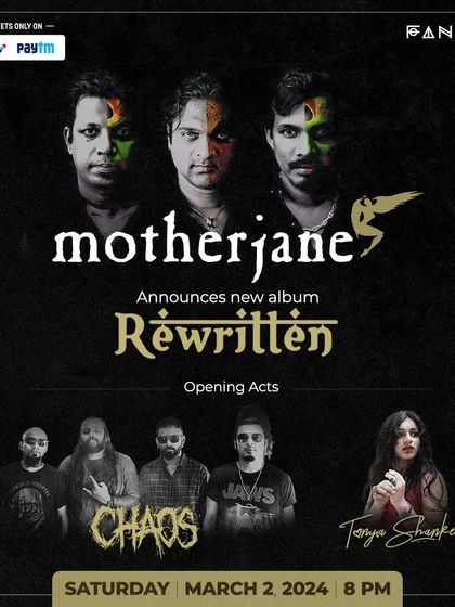 An announcement that I would be the opening act for the legendary Indian band, Motherjane. This is a huge milestone and a testament to my growing reputation in the indie scene.