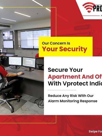Your security is our primary concern. We secure apartments and offices with our comprehensive Alarm, Monitoring, and Response system to reduce any potential risk.