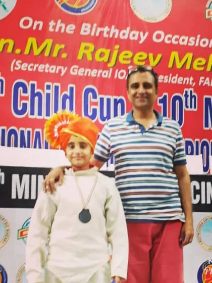 We celebrate Amogh's individual Bronze medal at his first ever National Championship. This achievement in the Under 10 category shows his incredible potential and the effectiveness of our youth program.
