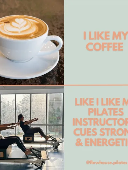 I like my coffee like I like my Pilates instructor's cues: strong and energetic.