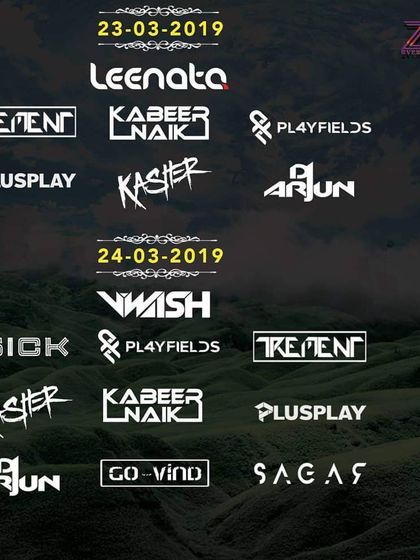 The full artist lineup for the Yaotown Festival. It was an honor to be featured alongside so many talented artists and to represent my style of music on such a big stage.