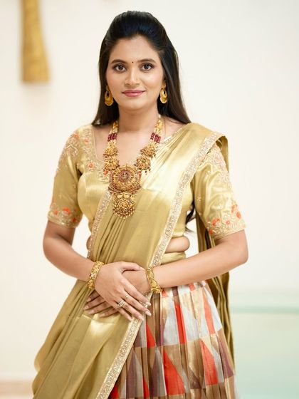 Maya Designer Studio - Custom Bridal & Occasion Wear Modern Half Sarees (Langa Voni) photo 64