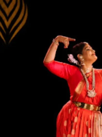 A playful expression from a piece on Lord Krishna during my Chennai performance. Portraying the divine leelas or plays of the gods is one of the most enjoyable aspects of abhinaya.