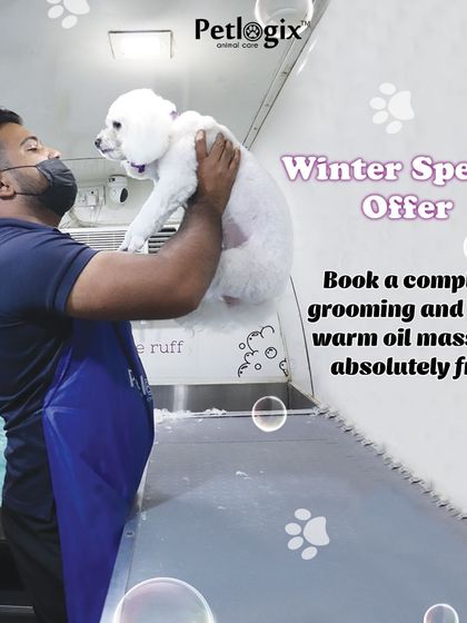Take advantage of our winter special offer in Chandigarh. Book a complete grooming and get a warm oil massage absolutely free to pamper your pet.