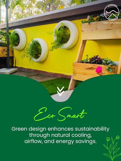 The principle of Eco-Smart design. Our green designs enhance sustainability through strategic benefits like natural cooling, improved airflow, and passive energy savings, reducing the operational cost of a building.