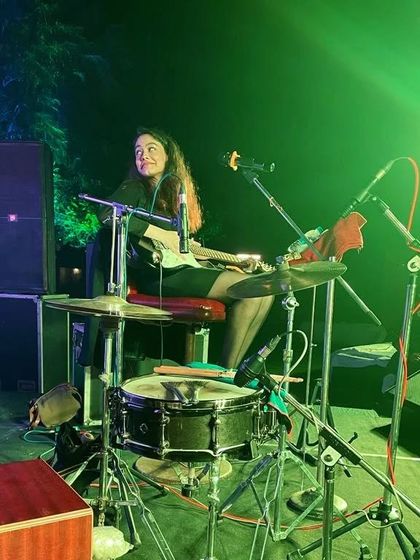 Getting ready for a private show in Varanasi. I love traveling for gigs and bringing my music to new places.