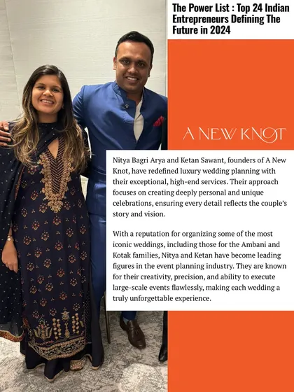 A snippet from the Mumbai Uncensored feature, detailing our reputation for organizing iconic, large-scale events with creativity and precision.