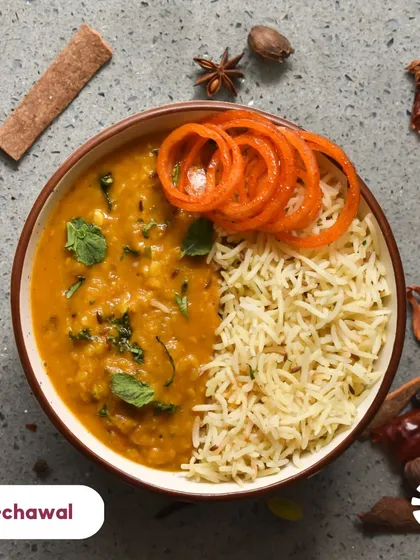Dive deep into this bowl of comfort and forget all your worries. My dal-chawal is simple, nourishing, and tastes just like home. Sometimes, the simplest meals are the most satisfying.