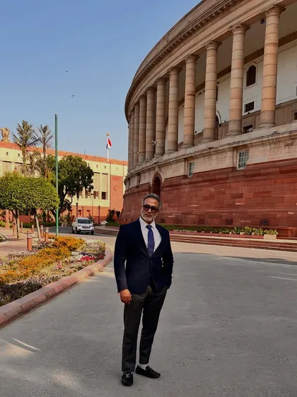 A productive day at the Parliament of India, engaging in crucial discussions on the future of digital law and artificial intelligence. My work extends beyond the courtroom to shaping policy and advocating for robust legal frameworks in our rapidly evolving technological landscape.