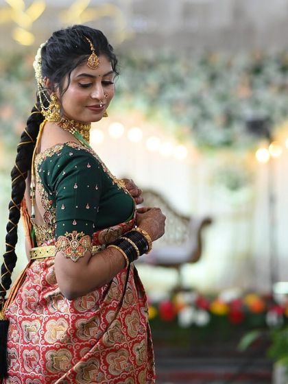 Chaithu Gowda - Custom Designer Ethnic Wear Our Happy Brides & Clients photo 8