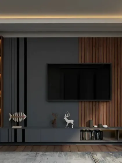 Interior Design Studio - Custom & Modular Furniture Modern Living Room & TV Units photo 5