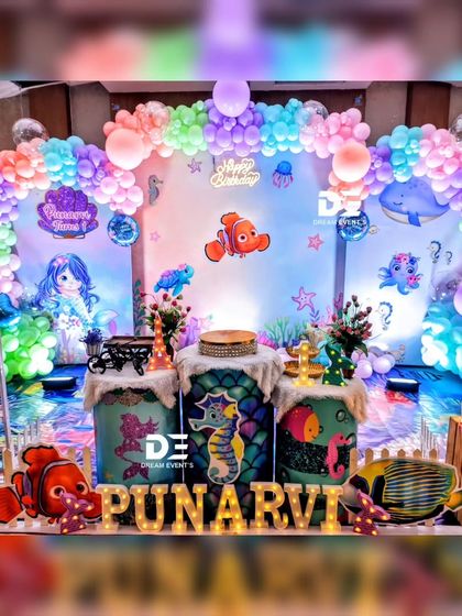 Dream Events - Kids' Birthday Party Decoration Princesses, Unicorns & Mermaids photo 5