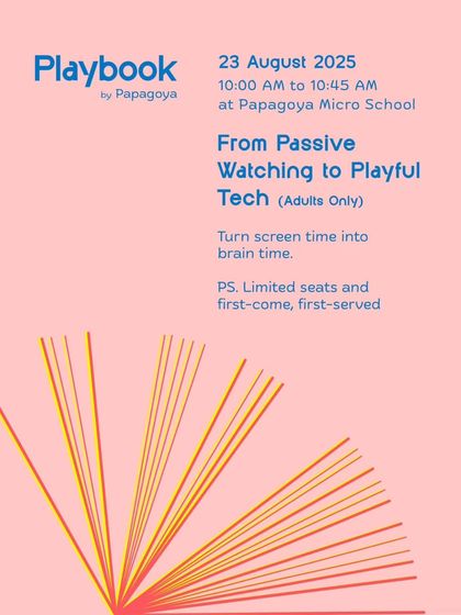 Papagoya - Play-Based Learning Workshops & Training The Playbook: Our Signature Learning Festival photo 26