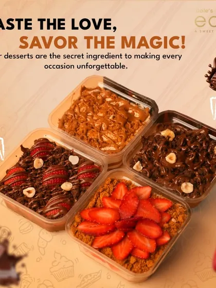 Taste the love, savor the magic. Our desserts are the secret ingredient to making every occasion unforgettable.