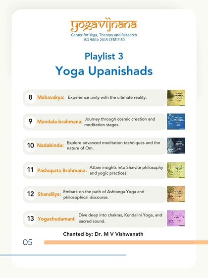 Yogavijnana - Yogic Studies & Philosophy The Sound of Yoga: Chanting & Albums photo 13