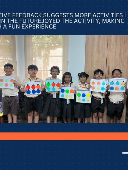 The positive feedback from students suggests that more activities like this will make math a fun and enjoyable subject for them in the future.
