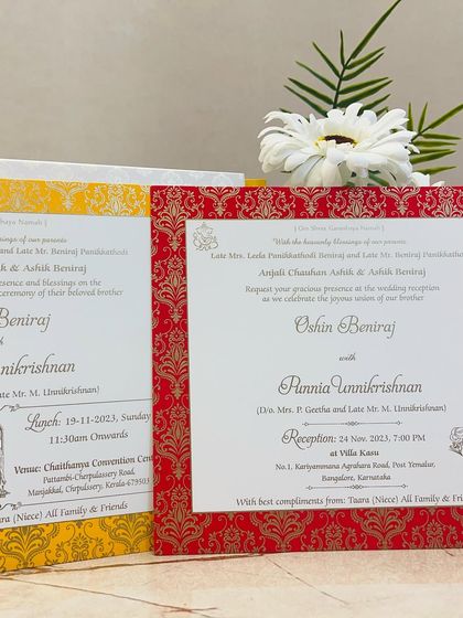 The Beginning - Wedding Invitations Royal & Traditional Designs photo 49