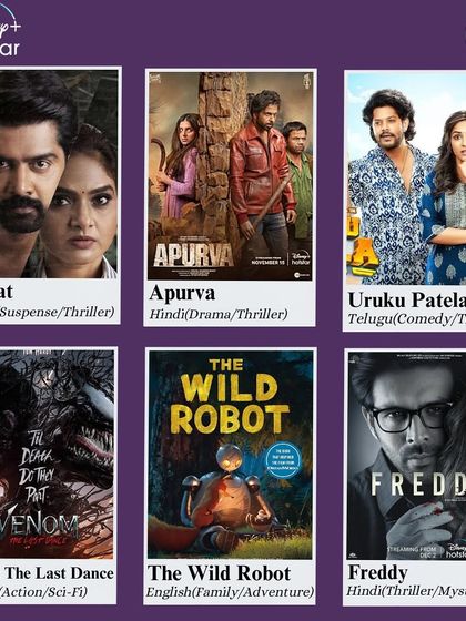 Action, thrillers, and family adventures from Disney+ Hotstar. There's something for every member of the family.