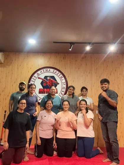 This is what it's all about: the community. A group shot of our happy members after a tough workout. The shared effort and support system we build here is what helps everyone stay motivated and achieve their goals.