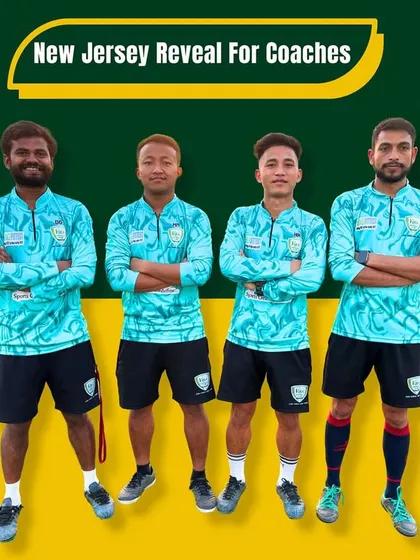 Revealing the new summer jersey for our coaching staff. They lead by example, both in skill and in representing the club.