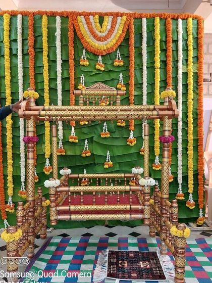 Dream Decor - Traditional & Ceremonial Decor Baby Blessings: Seemantha & Naming Ceremonies photo 35