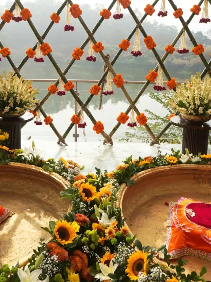 Vibrant Haldi & Mehendi Functions photo 51