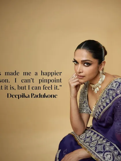 Deepika Padukone's reflection that Ranveer has made her a "happier person" is profound. The right partner doesn't just change your life; they elevate your very being.